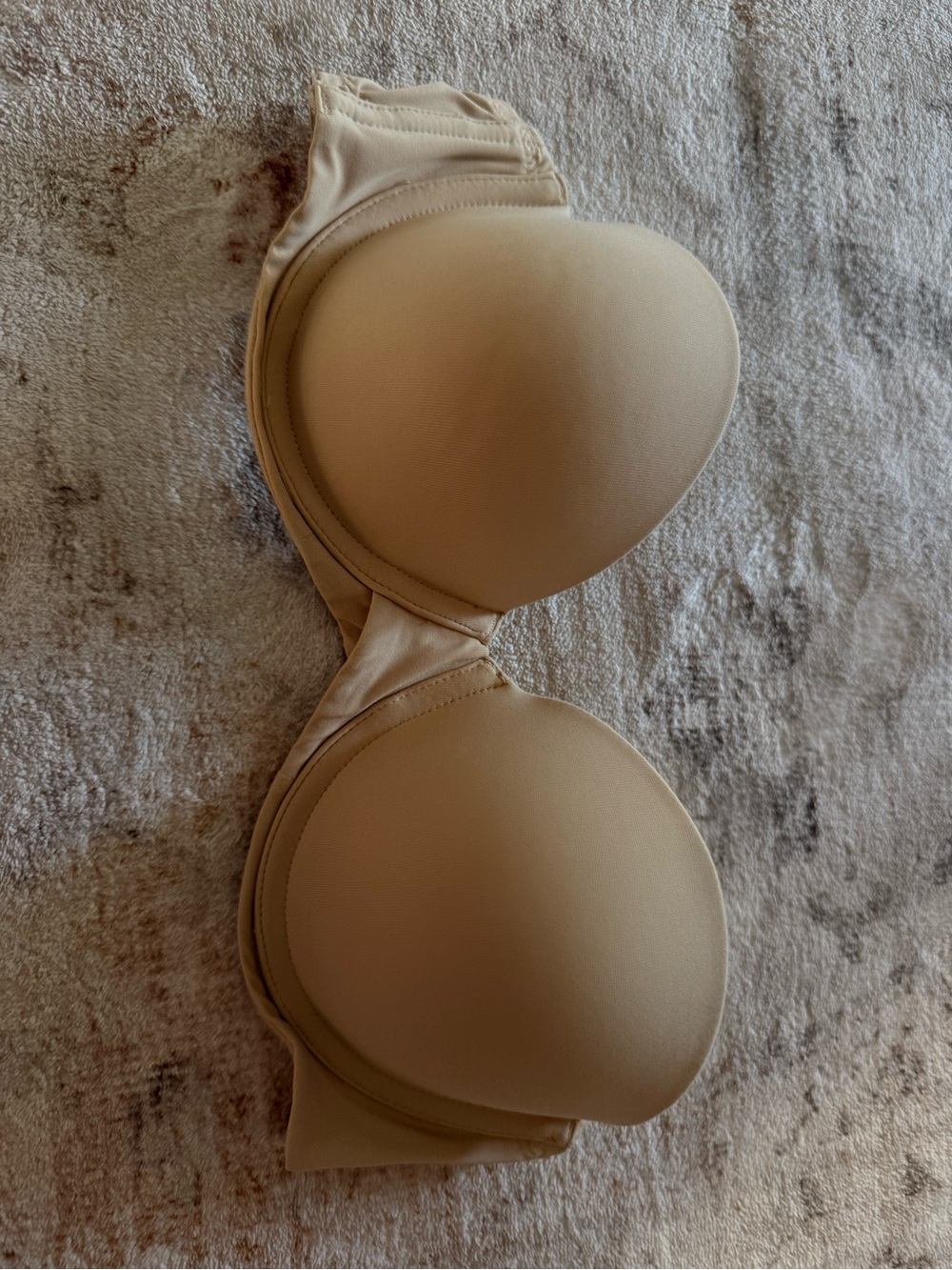 34B strapless bra nude